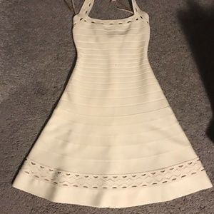STUNNING HERVE LEGER XXS DRESS